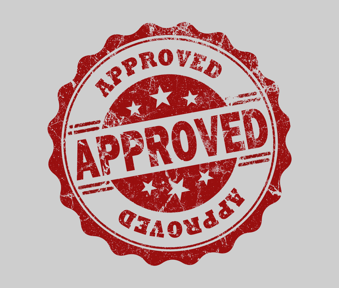 approved stamp